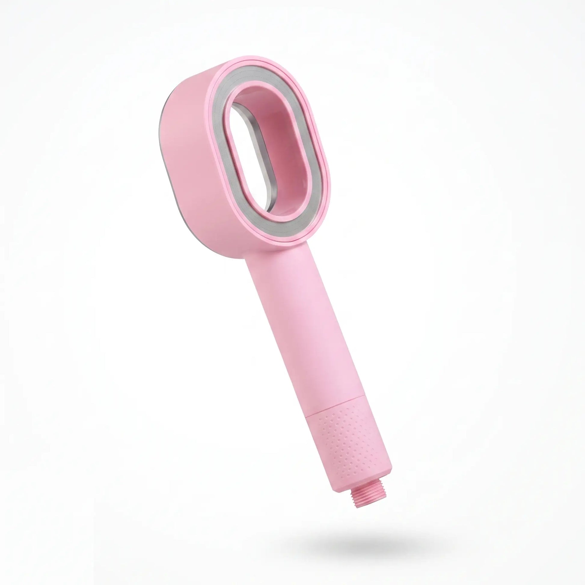 PuraMoment Aromatherapy Showerhead - Pink 3/4 view